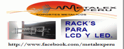 Metalex Racks para LCD y LED