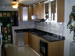cocina en granito negro absoluto