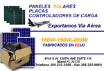 PANELES SOLARES - PLACAS SOLARES - CALENTADORES SOLARES - ACCESORIOS