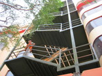 escalera de emergencia
