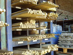 barras y platinas de cobre y bronce