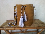 Wayuu bags of various colors
