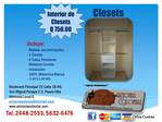 OFERTA CLOSETS ECONOMICOS