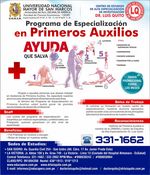 UNMSM - Programa de Especializacion en Primeros Auxilios