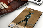 Diseño grafico, revista  de arte Artmotiv
