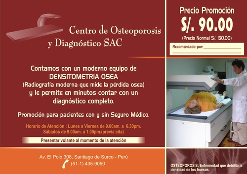 Osea precio densitometria